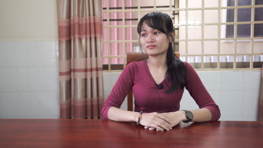 Sela gets emotional as she shares about the obstacles she had to overcome to get to this point in her life.